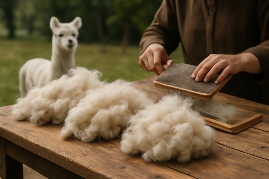 alpaca fiber soft hypoallergenic