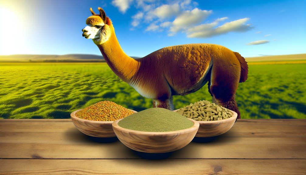 alpaca weight gain supplements