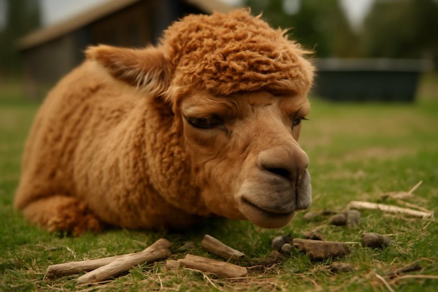 common alpaca digestive issues