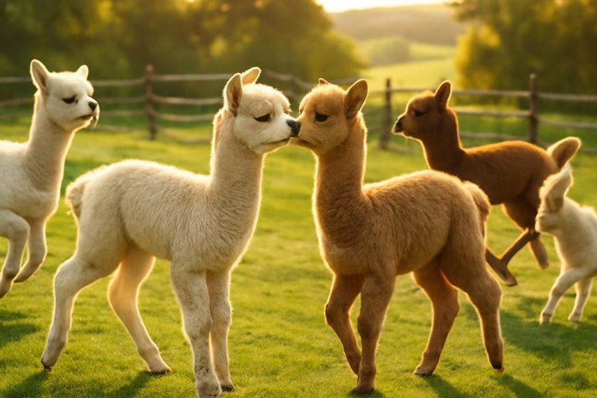 encourage healthy alpaca interactions