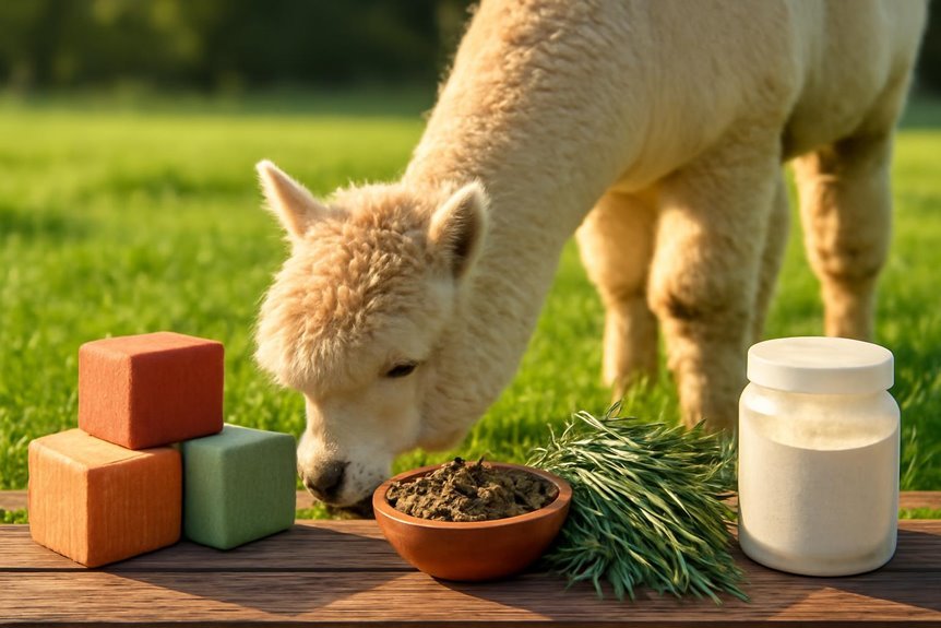 essential nutrients for alpacas