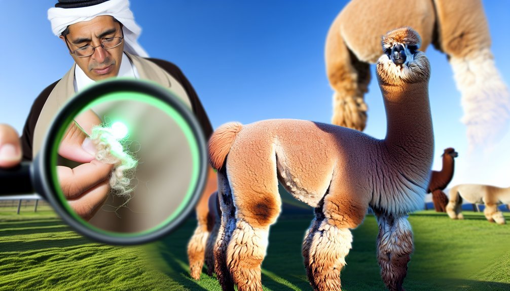genetics influence alpaca fleece