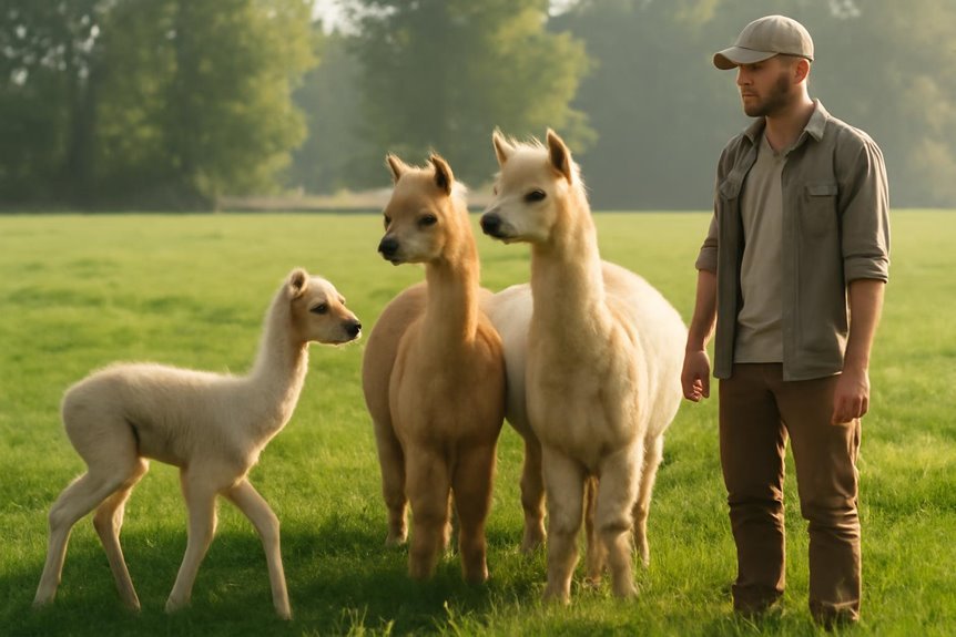 gradual socialization for alpacas