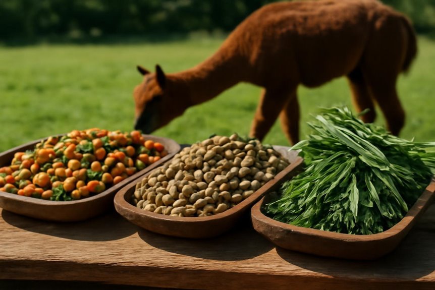 high protein supplements for alpacas