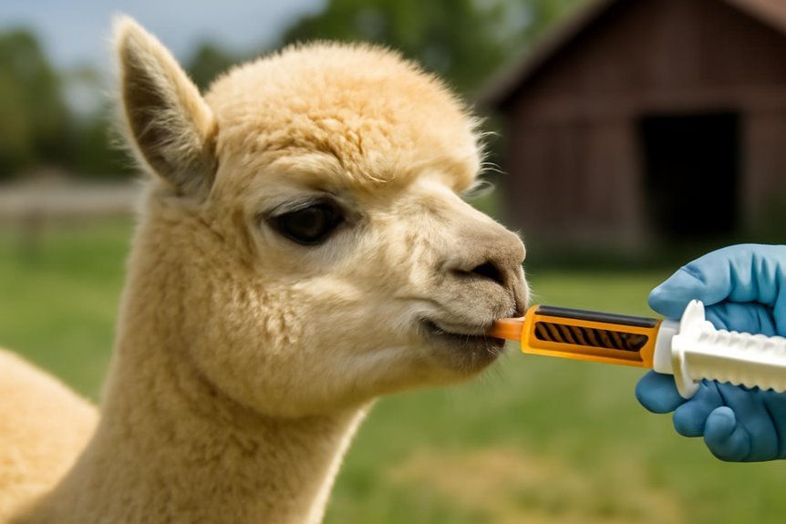 nutri drench supports alpaca recovery