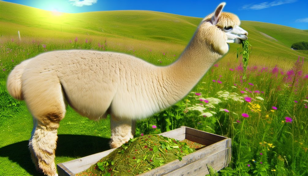 optimal alpaca fiber nutrition
