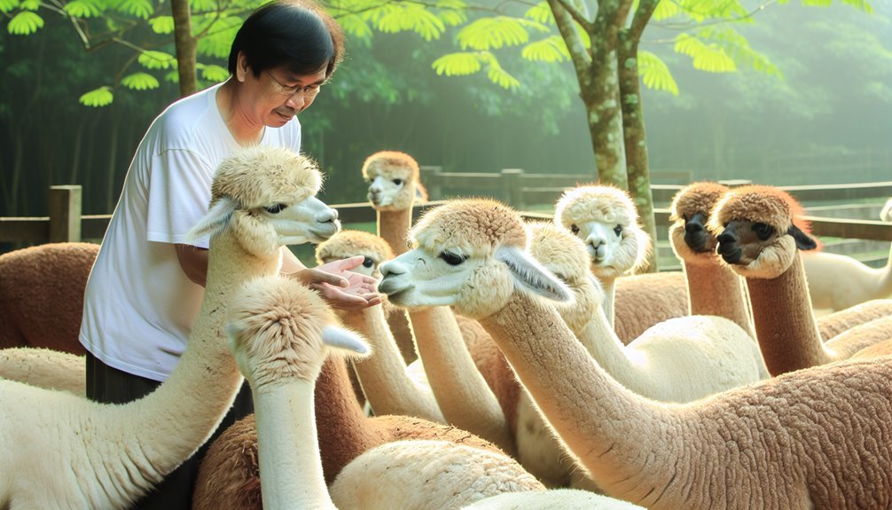 socialize young alpacas effectively