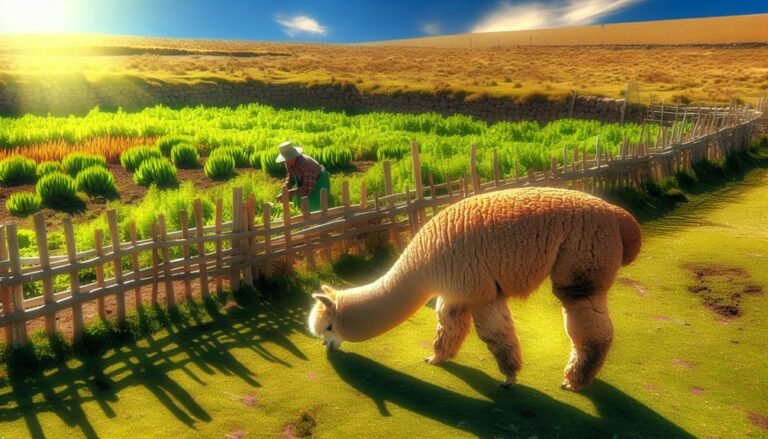 sustainable alpaca fiber production