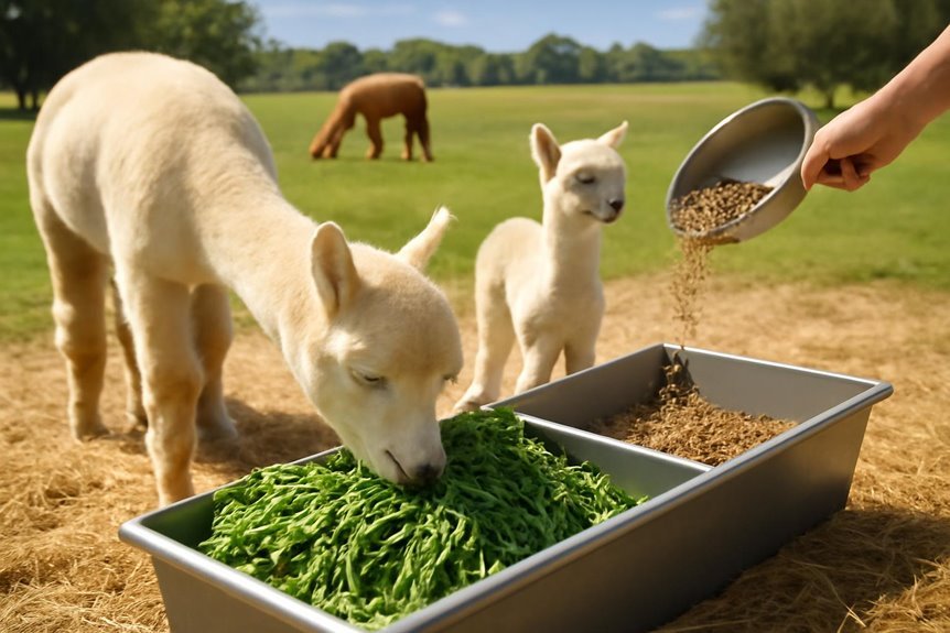 tailored alpaca feeding programs