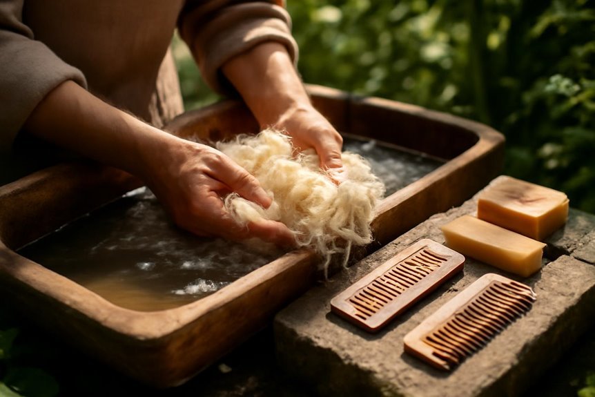 water efficient fiber processing